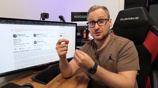 RTX 4060 TI jednak w wersji 16Gb VRAM смотреть онлайн