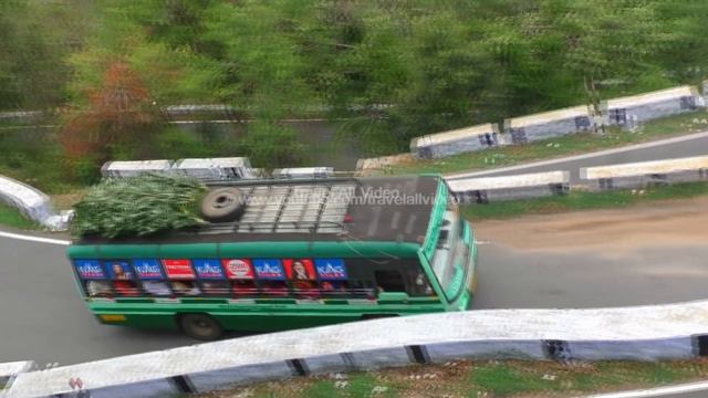 Tourist Vlog: TN GovtBus Turning on the Edge of Very Risk in 34th Hairpin Bend Kollimalai- Namakkal смотреть онлайн