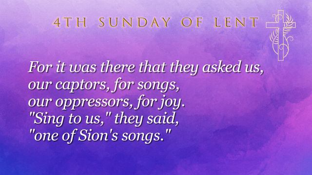 R&A: 4th Sunday Of Lent. YEAR B (2024) Psalm and Acclamation. (CHORDS BELOW) смотреть онлайн