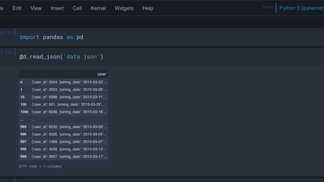 Simplify Your JSON Data with Pandas: A Quick Tutorial смотреть онлайн