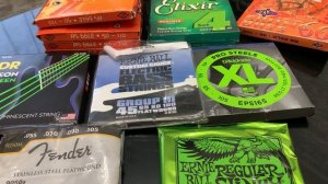 Струны для бас гитары. Какие бывают, на что влияют, какие выбрать.