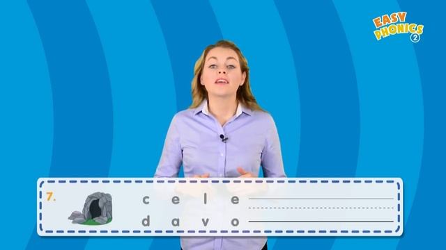 Easy Phonics 2 (Unit 1 : Long A) | Phonics For Kids | Alphabet | Learn To Read