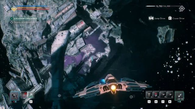 Everspace 2 - Ceto - Hinterlands - Asteroid Cluster - Destroy All Anemones смотреть онлайн