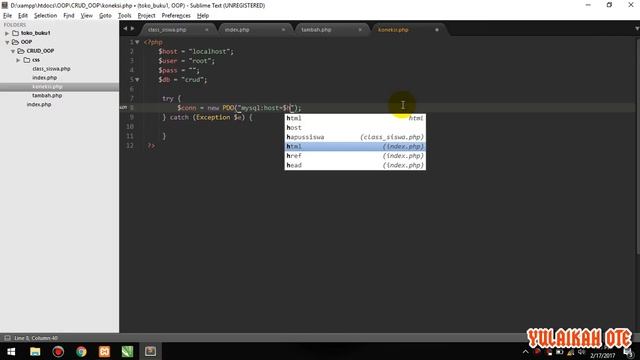 koneksi PHP PDO | mudah dan lengkap смотреть онлайн