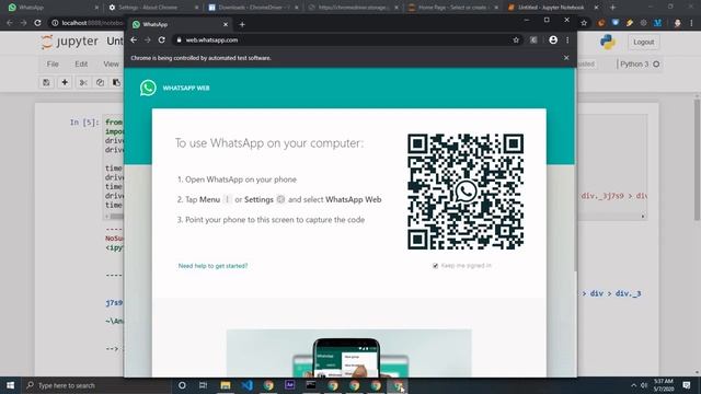 WhatsApp Bot Project in Python смотреть онлайн