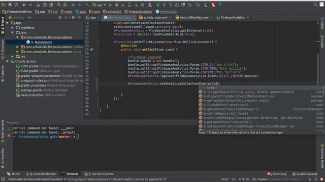 Firebase Analytics Continued.. смотреть онлайн