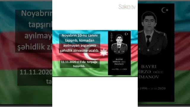 Şehid Bayrı İmanov un Xatiresine смотреть онлайн