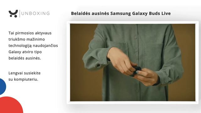 Belaidės ausinės Samsung Galaxy Buds Live смотреть онлайн