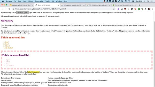 5 More CSS Selectors – descendant, adjacent, nth-of-type + comma (apply style to multiple selectors смотреть онлайн