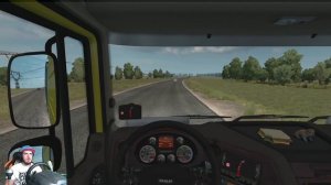 ДАФ СЛОМАЛСЯ ПО ДОРОГЕ - EURO TRUCK SIMULATOR 2 + РУЛЬ
