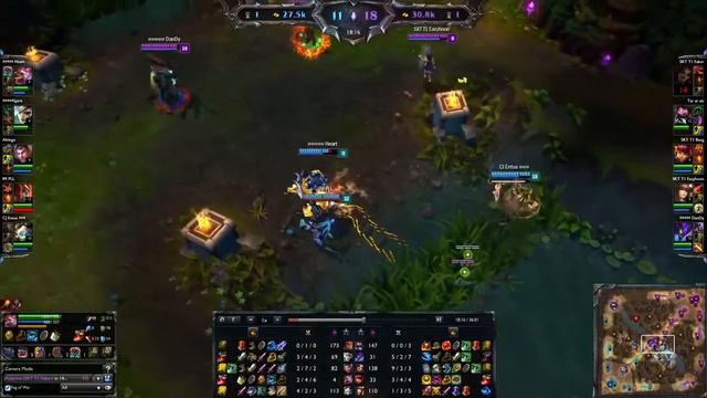 Faker Katarina vs Jayce Preseason смотреть онлайн