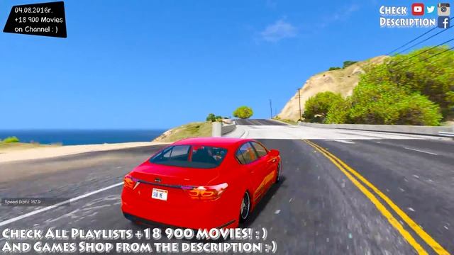 Kia K9 - GTA V MOD | 2.7K / 1440p ! _REVIEW