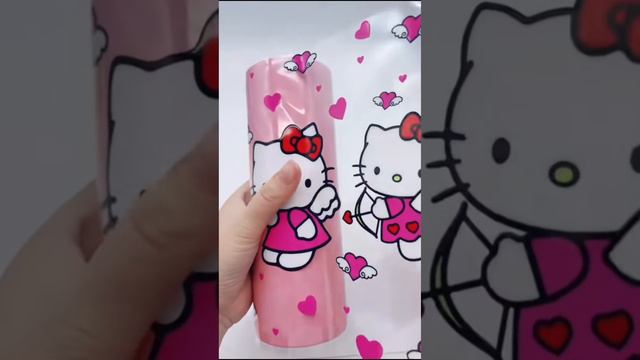 Брендируем термос наклейкой UV DTF смотреть онлайн