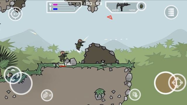 Mini Militia - Doodle Army 2 Gameplay Android смотреть онлайн