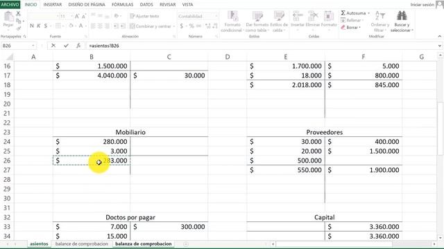 BALANZA DE COMPROBACION en Excel ? ejemplo paso a paso смотреть онлайн