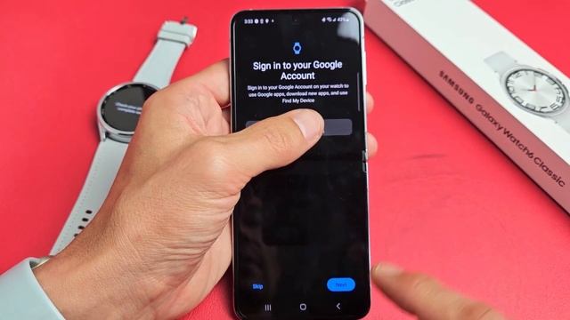 How To Setup Samsung Galaxy Watch 6 Classic (step By Step)