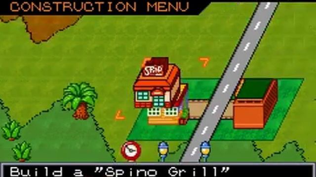 GBA - Jurassic Park III Park Builder смотреть онлайн