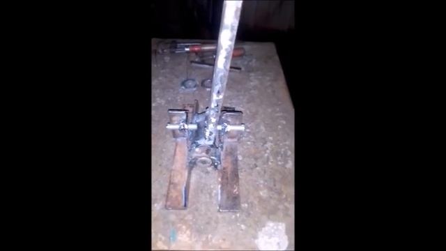 сделал самодельную борону для мотоблока