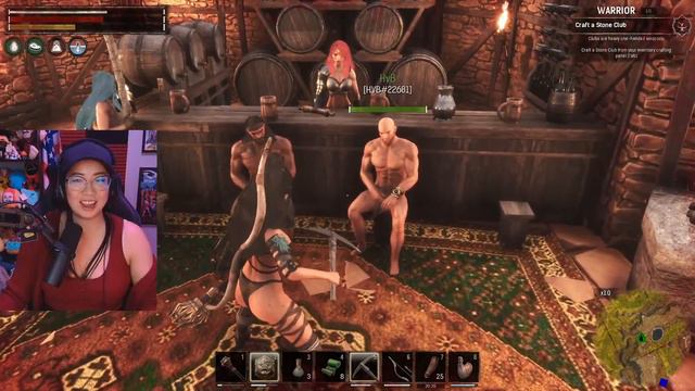 Conan Exiles: Level Grinding with HeelvsBabyface, Nina Infinity, Garret, and Shadiversity смотреть онлайн