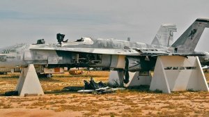 Кладбище самолетов на военной базе в Аризоне