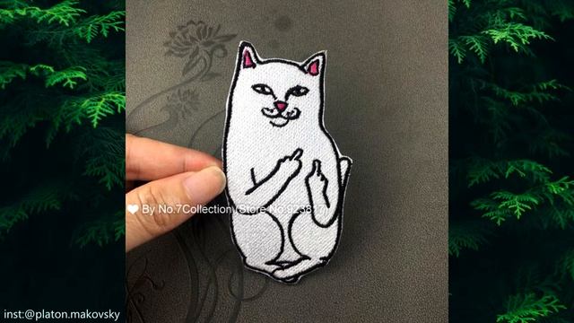 ПАТЧ C КОТОМ/2017/ТОПОВЫЙ ШМОТ ALIEXPRESS смотреть онлайн