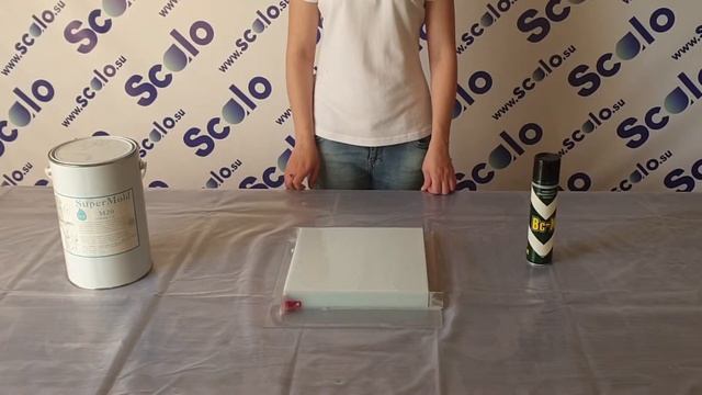 Изготовление силиконовой формы для декоративной плитки