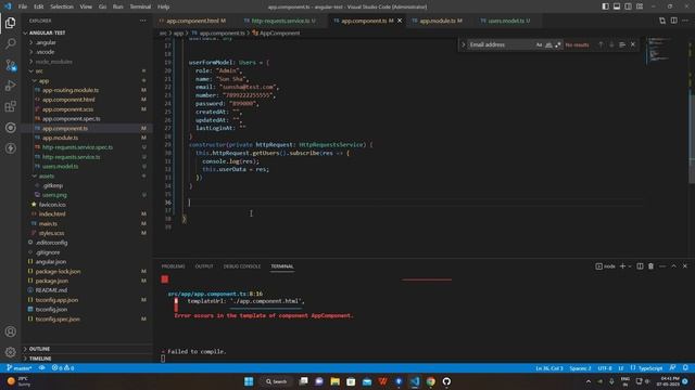 Angular #52 - Http Post Request in Angular - Part 02 | CRUD (Send data to JSON Server by HTTP Post смотреть онлайн