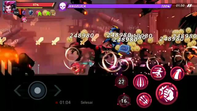 Cyber fighters || kill boss ANGELINA смотреть онлайн