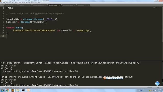 S03E21 composer json 自动加载 开发阶段 смотреть онлайн