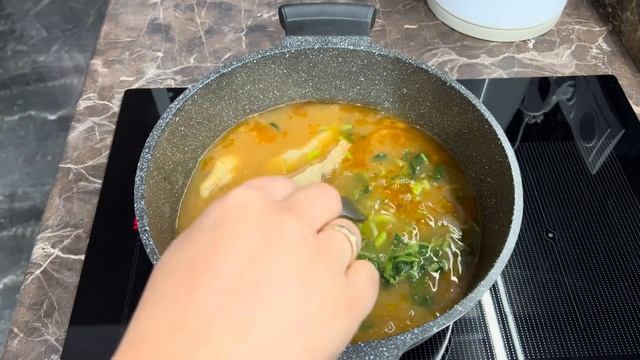 Сиряги-тямури Корейский суп с листьями пекинской капусты (сиряги) смотреть онлайн