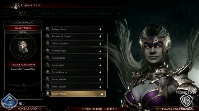 Mortal Kombat 11 - ALL Sindel Gear, Skins, Intros and Win Poses! смотреть онлайн