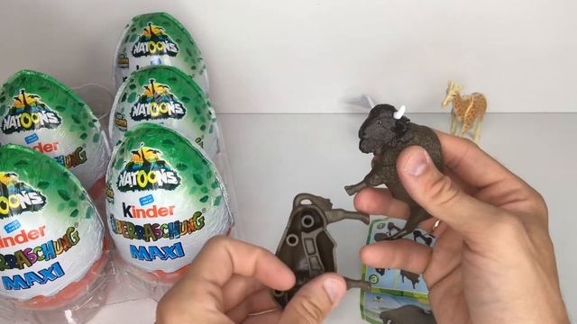 Новые Киндер МАКСИ НАТУНС 2023. Kinder MAXI NATOONS 2023. Kinder Überraschung Maxi Natoons