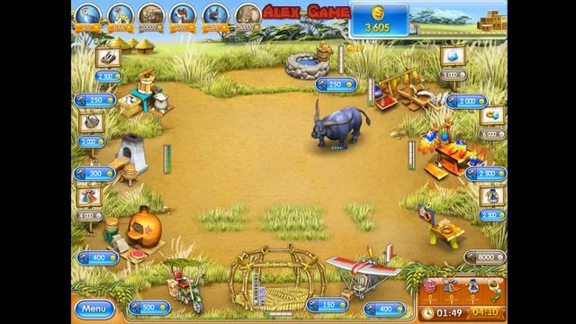 Farm Frenzy 3 Madagascar (level 52) only GOLD Веселая ферма 3 Мадагаскар (Уровень 52) Золото смотреть онлайн