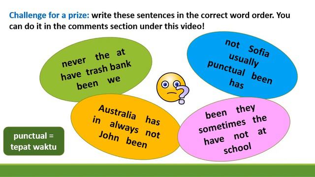 PRESENT PERFECT TENSE : Nominal Sentence смотреть онлайн