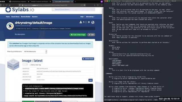 Software Containers with Singularity смотреть онлайн