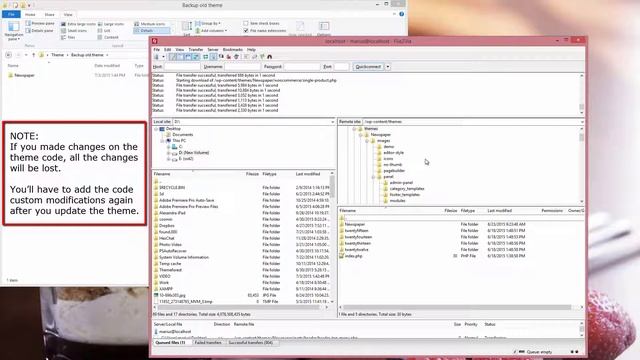 Newspaper 6 Tutorial - Install the theme via FTP смотреть онлайн