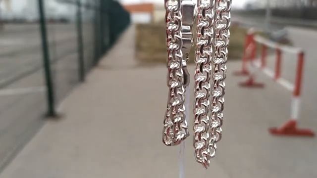 Бисмарк, серебряная цепь в Москве на заказ. Проба 925° смотреть онлайн