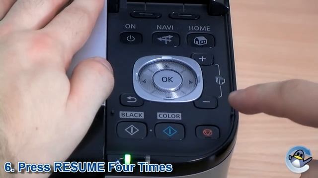 Canon MP550 Ink Absorber Reset (6C10 Error Code) смотреть онлайн