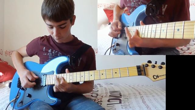 Lynyrd Skynyrd - Free Bird solo with 2 guitars (cover) смотреть онлайн