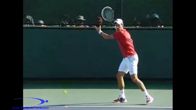 NOVAK DJOKOVIC Forehand    Guide Lag And Snap Forehand Top Speed Tennis