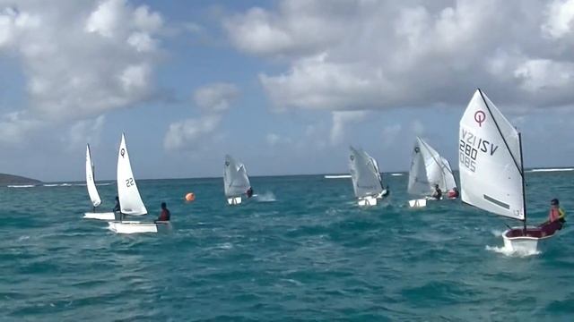 Optimist A & G Training Starts 2017 St Croix USVI смотреть онлайн