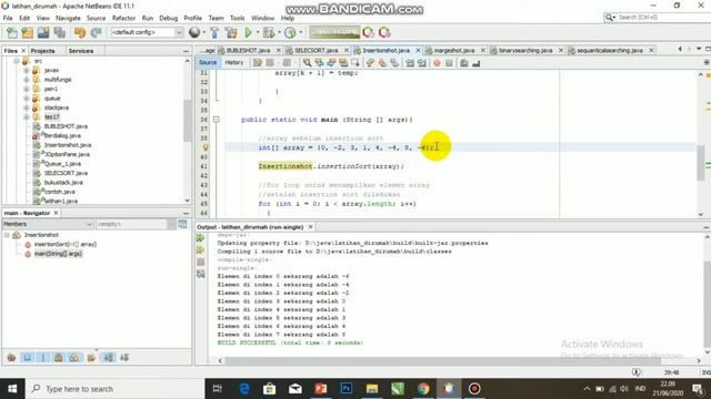 Sorting dan Searching pada java смотреть онлайн