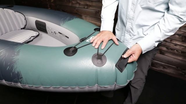 2021 Ultralight Angler 75 Inflatable Kayak I Aquaglide смотреть онлайн