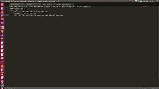 Celsius to Fahrenheit Converter in Python смотреть онлайн
