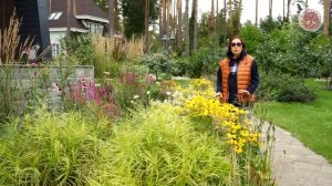 Цветник в природном стиле