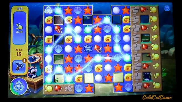 Fishdom: Deep Dive level 165 Walkthrough смотреть онлайн
