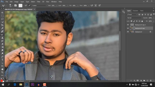 Proper Use Of Mixer Brush Tool // Photoshop CC Tutorials смотреть онлайн