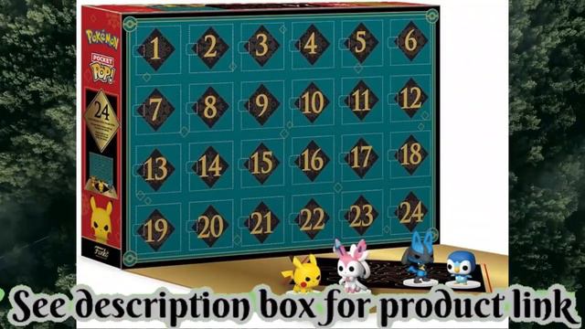 Funko Pop! Holiday Calendar - Pokemon, 24 Pocket Pop! Vinyl Figures смотреть онлайн