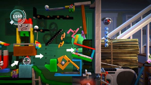 Kick The Buddy Escape From The Dollhouse - LittleBigPlanet 3 PS4 Gameplay