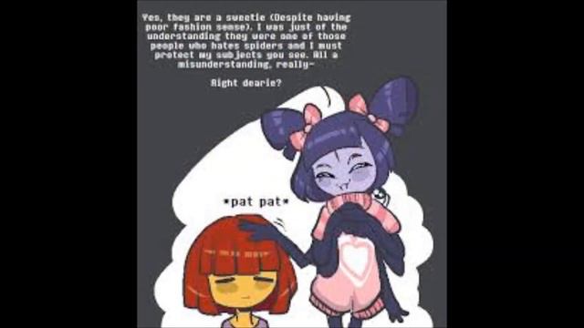 Undertale Frisk X Muffet